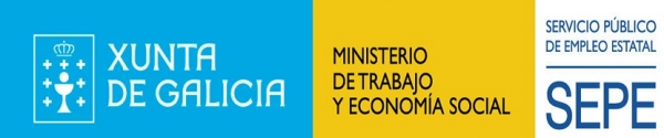 Xunta de Galicia. Ministerio de trabajo y economía social. Servicio público de empleo estatal